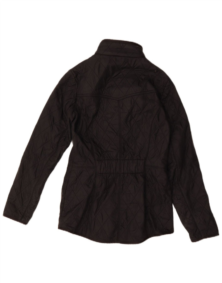 Barbour Damen Steppjacke UK 8 Small Schwarz
