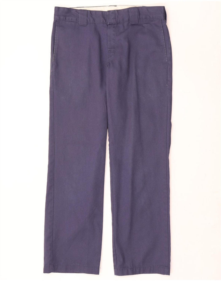 Dickies Slim Straight Chino-Hose für Herren, W32, L32, Marineblau, Polyester