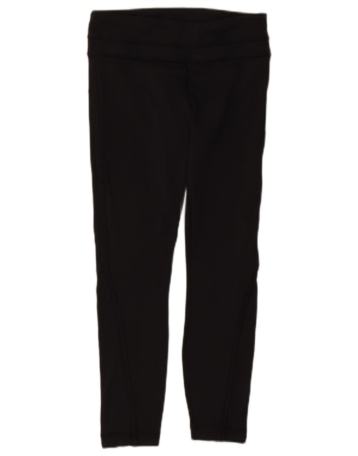 LULULEMON Damen Leggings US 6 Medium Schwarz