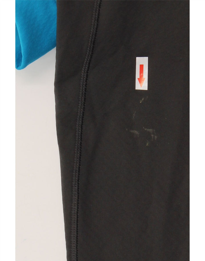 Canterbury Herren-Pullover-Trainingsanzugoberteil mit Reißverschluss am Hals, Größe S, Blau, Farbblock