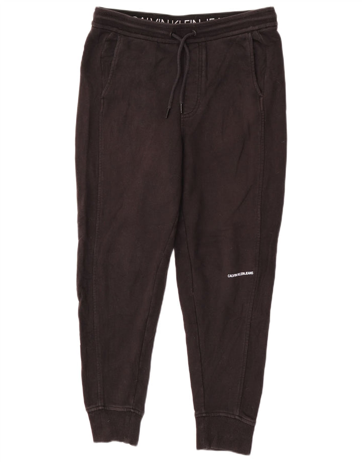 Calvin Klein Herren-Trainingshose, Jogginghose, Größe S, Schwarz