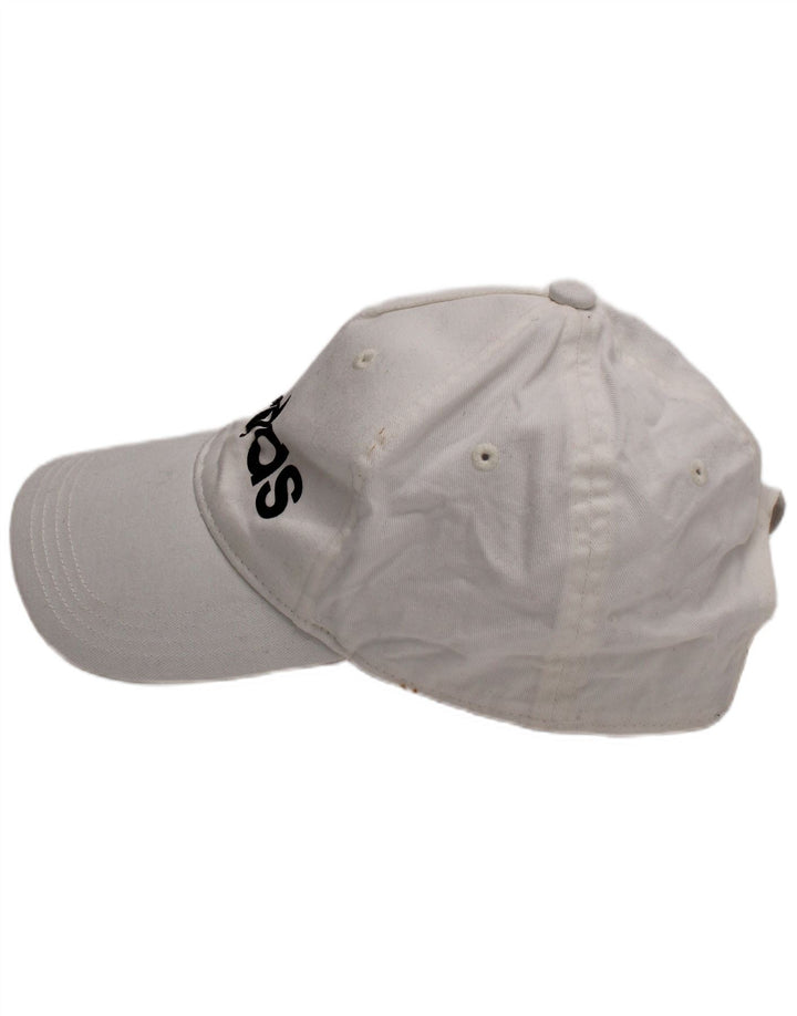 Adidas Herren Baseballkappe mit Grafik, Einheitsgröße, weiße Baumwolle