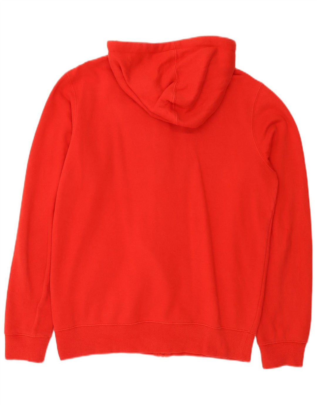 Fila Herren-Kapuzenpullover mit grafischem Reißverschluss, klein, aus roter Baumwolle