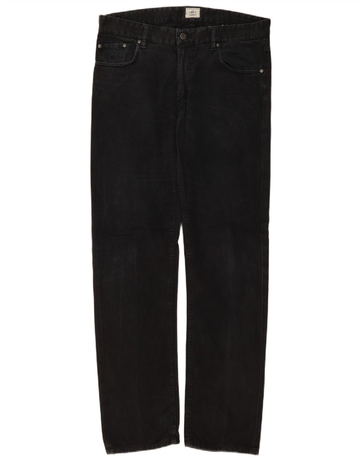 CERRUTI 1881 Herren Straight Jeans W36 L34 Schwarz
