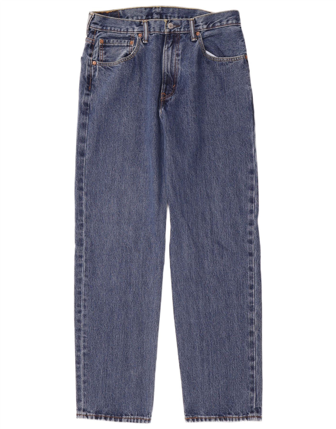 LEVI'S Herren 550 Relaxed Fit Straight Jeans W34 L34 Blaue Baumwolle