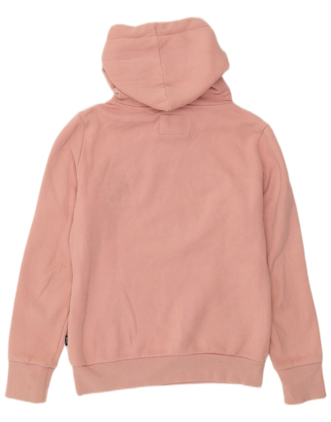 SUPERDRY Damen-Kapuzenpullover mit Grafik, UK 8, Größe S, Rosa, Baumwolle