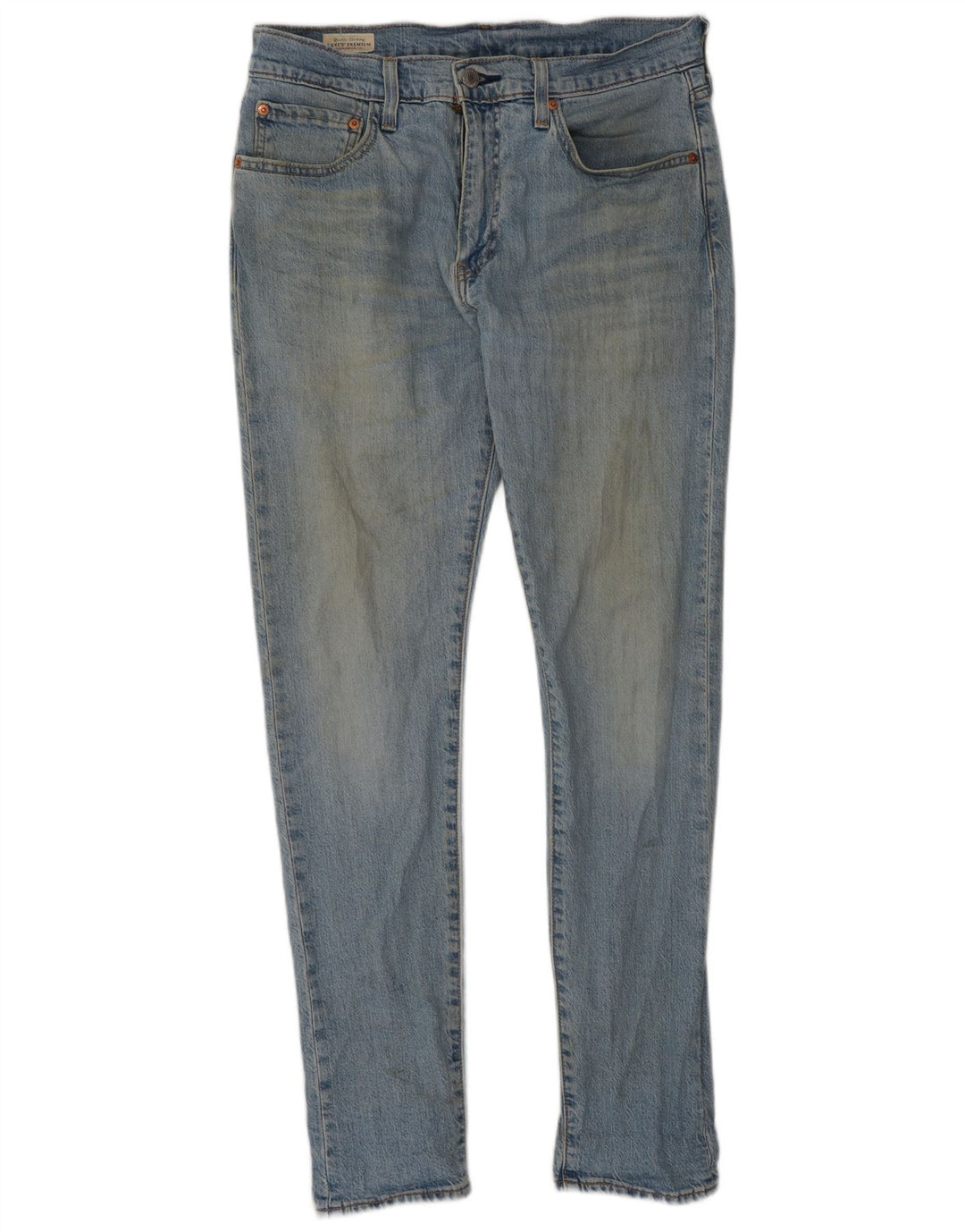 Levi's Herren 512 Slim Jeans W31 L32 Blaue Baumwolle