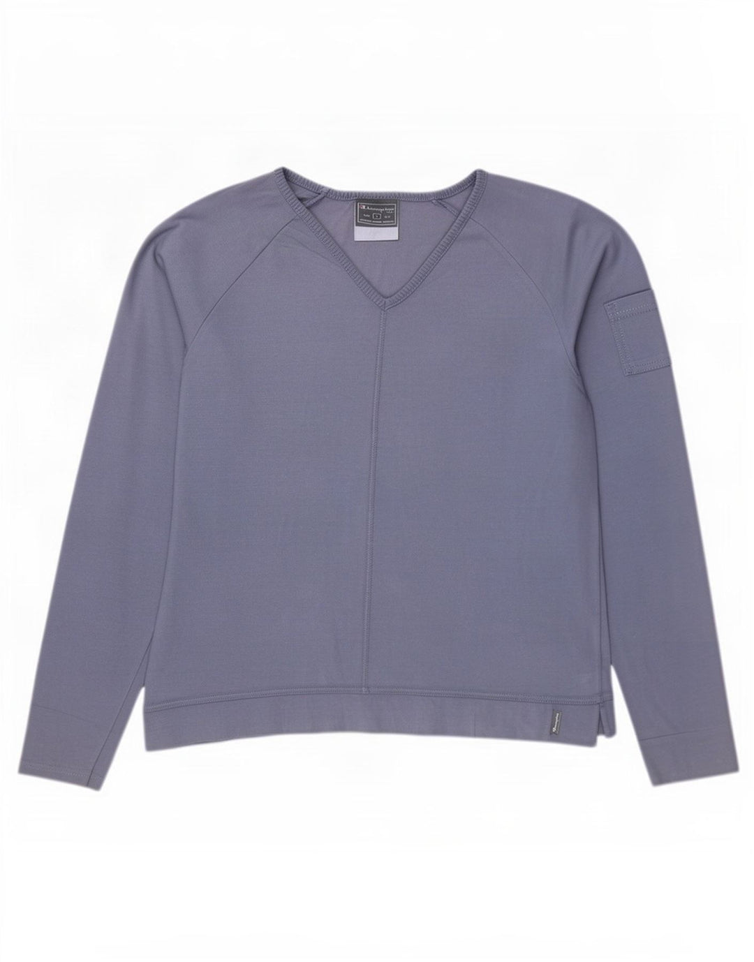 Champion Damen Top Langarm UK 16 Large Blau