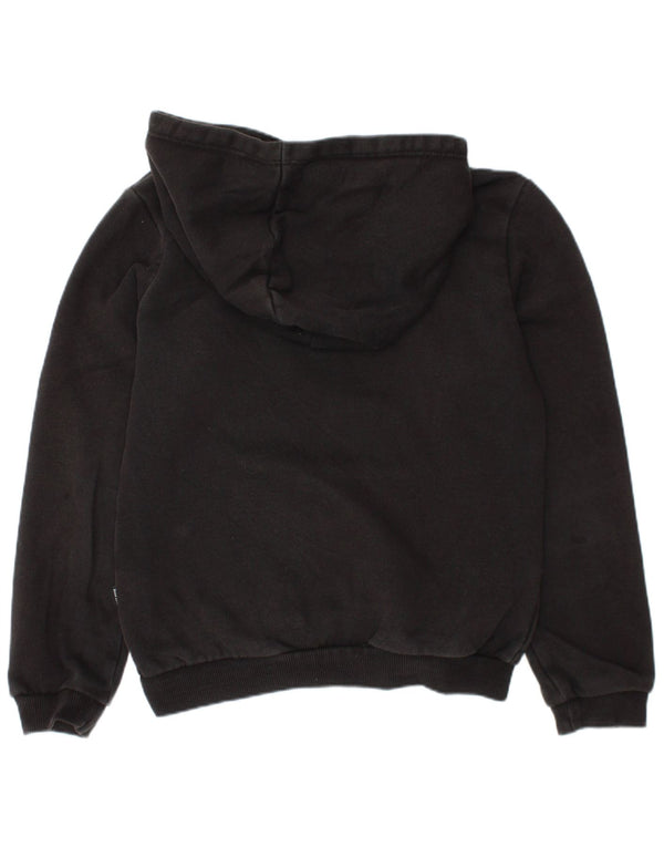 Puma Kapuzenpullover mit Grafik für Jungen, 7–8 Jahre, schwarze Baumwolle