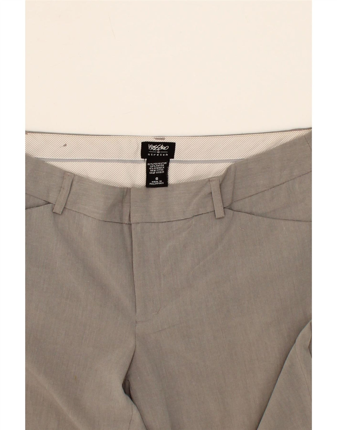 MOSSIMO Womens Bootcut Casual Trousers US 6 Medium W32 L33 Grey Polyester Vintage Mossimo and Second-Hand Mossimo from Messina Hembry 