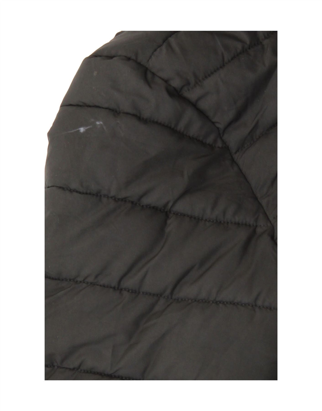 Superdry Wattierte Damenjacke mit Kapuze, UK 12, Mittelschwarz, Polyester