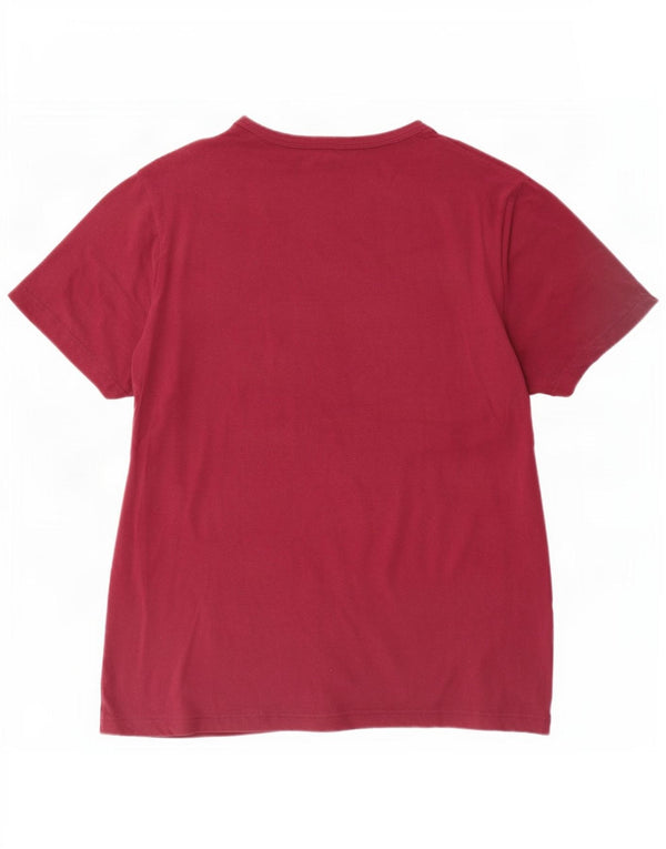 Lyle & Scott Damen T-Shirt Top UK 20 2XL Kastanienbraun Baumwolle