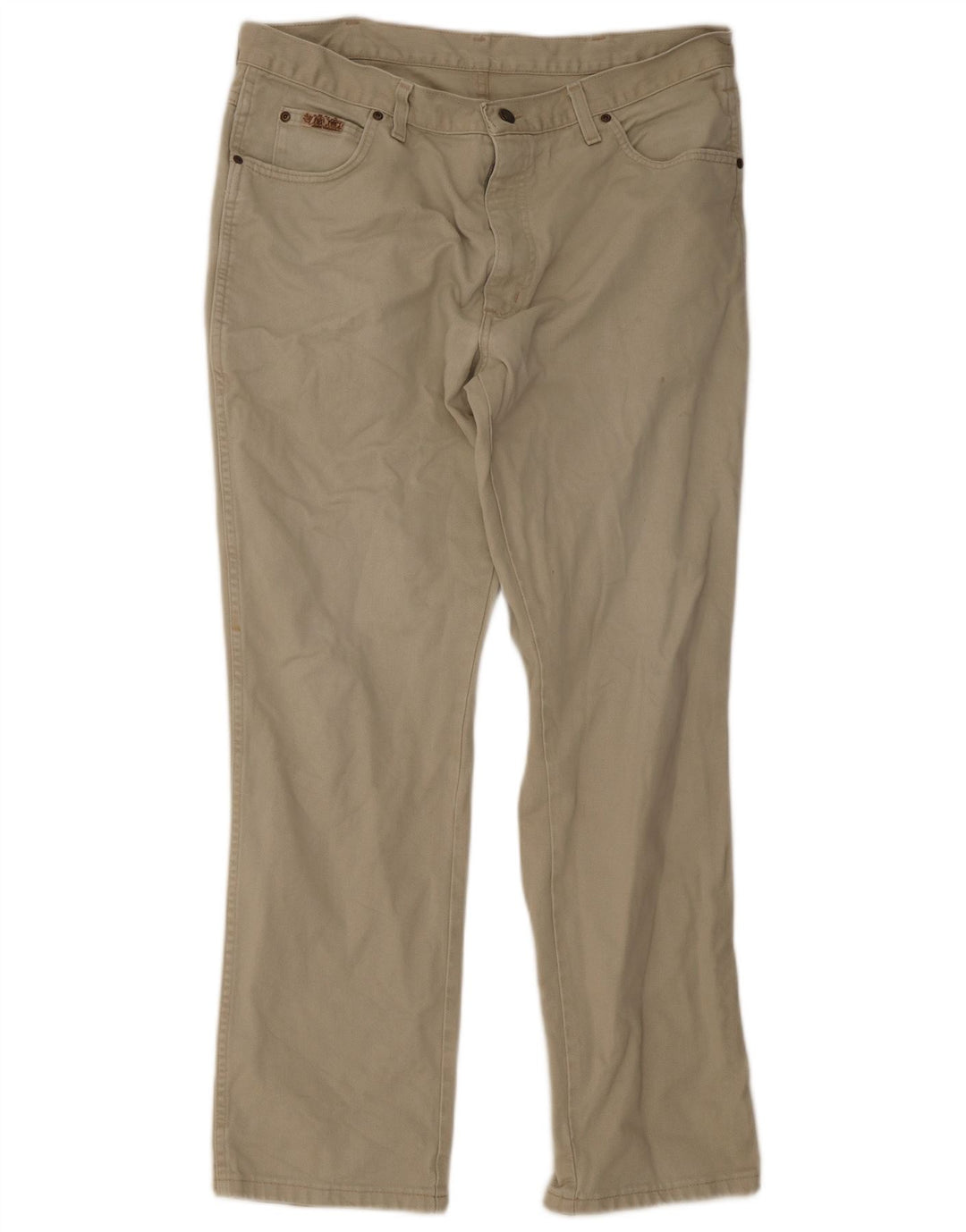 Wrangler Herren Straight Jeans W36 L32 Grün