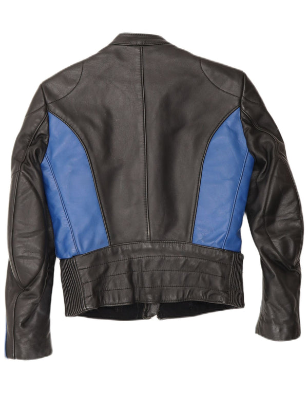 Harro Womens Motorstyle Racer Jacke EU 40 Medium Black Colourblock