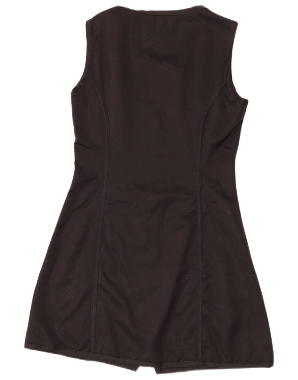 C'EST COMMECA Ärmelloses A-Linien-Kleid für Damen, Gr. 10, Schwarz