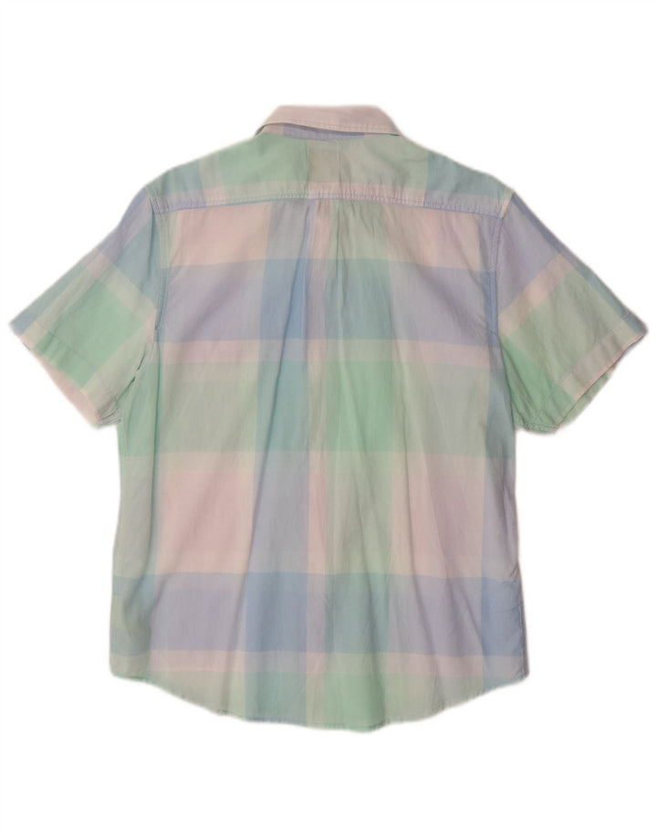 LEE Herren-Kurzarmhemd mit normaler Passform, mittelmehrfarbig, kariert, Baumwolle