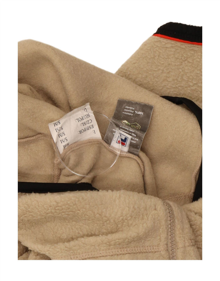 Fila Herren Fleecejacke UK 36 Small Beige Polyester