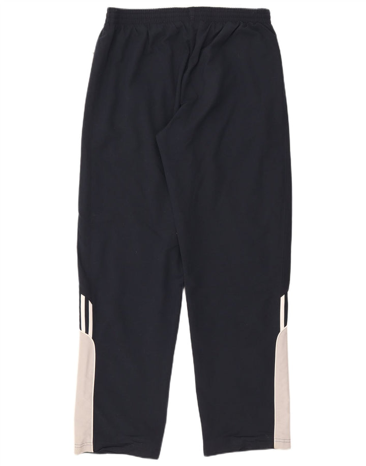 Adidas Herren-Trainingshose, groß, marineblau, Colourblock-Polyester