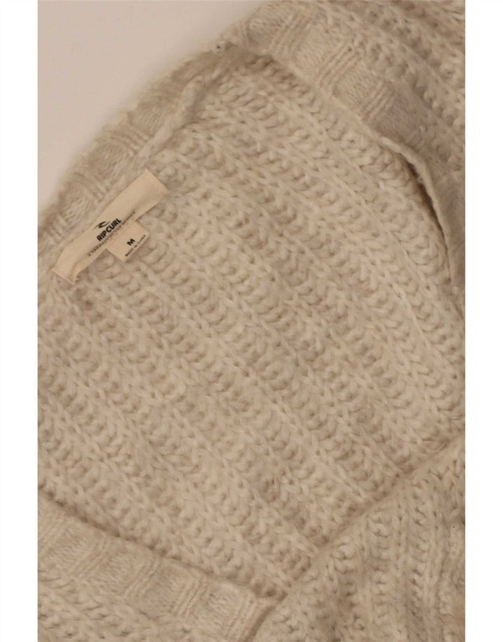 Rip Curl Damen-Strickjacke in Übergröße, Gr. 14, mittelbeige
