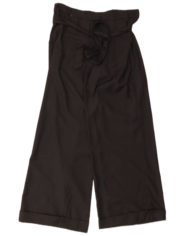 Topshop Damen Pegged Freizeithose UK 12 Medium W32 L32 Schwarz Polyester
