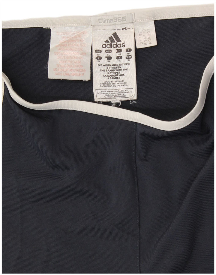 ADIDAS Jungen Clima 365 Trainingshose, 13–14 Jahre, marineblaues Polyester