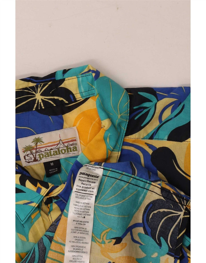 Patagonia Kurzarm-Hawaiihemd für Herren, mittelgroß, mehrfarbig, Blumenmuster