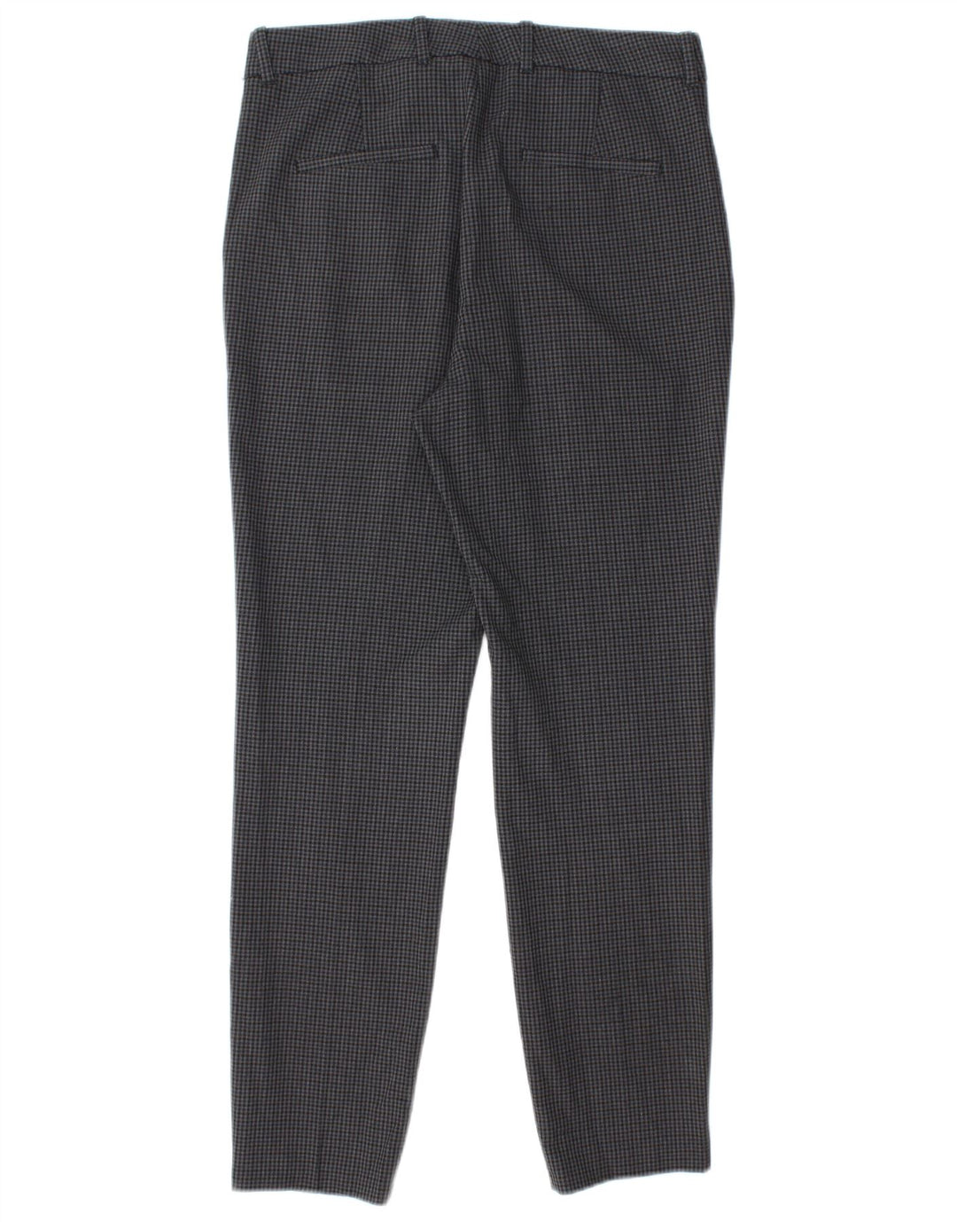 Zara Slim-Anzughose für Damen, EU 40, mittelgroß, W30, L28, grauer Hahnentrittmuster