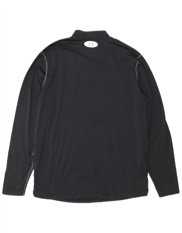 UNDER ARMOUR Herren Cold Gear Top Langarm Large Schwarz Polyester