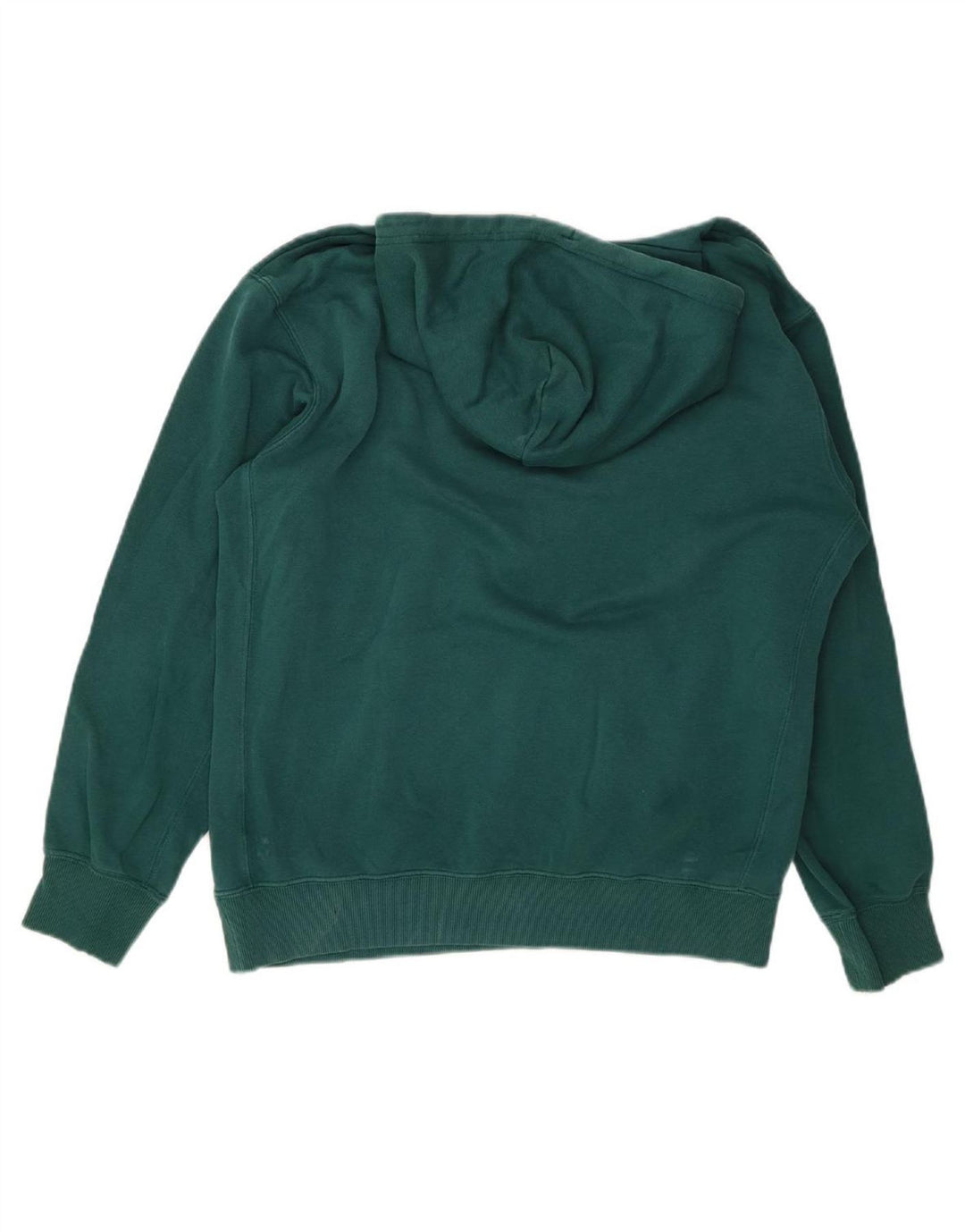 PUMA Mens Hoodie Jumper Medium Green Cotton