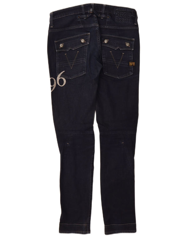 G-Star Damen Graphic Tapered Jeans W29 L32 Marineblau Baumwolle