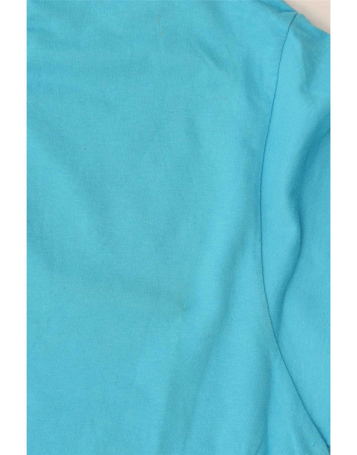 DC Herren Grafik T-Shirt Top XL Blau Baumwolle
