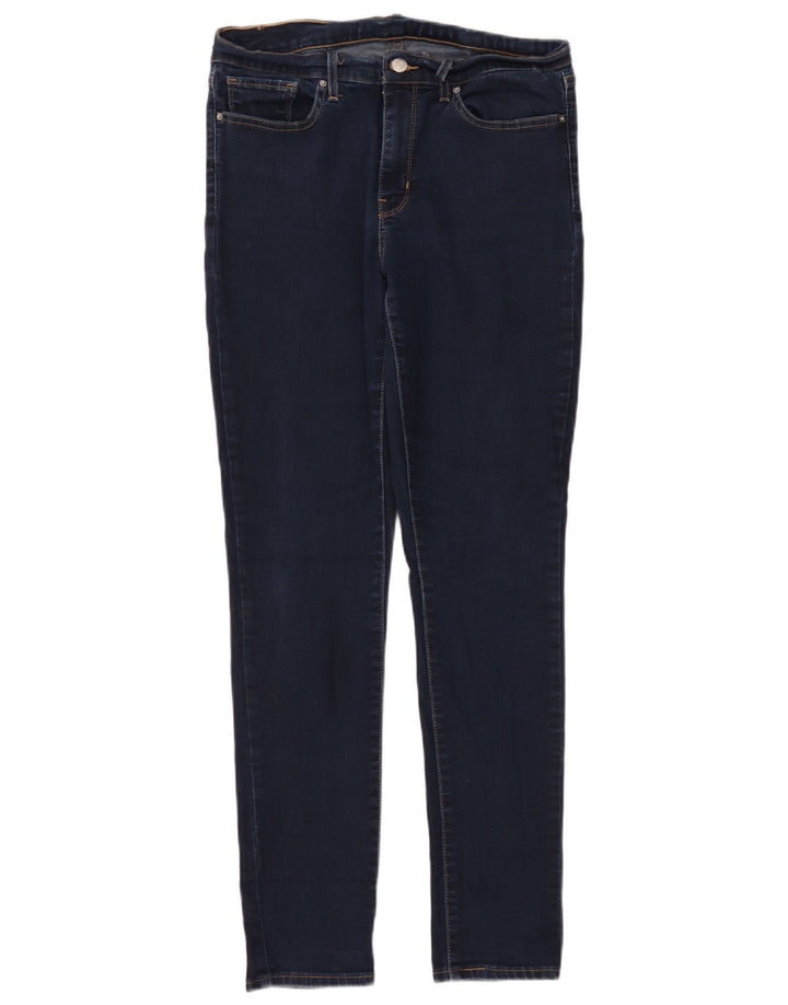 Levi's Damen Skinny Jeans W31 L30 Marineblaue Baumwolle