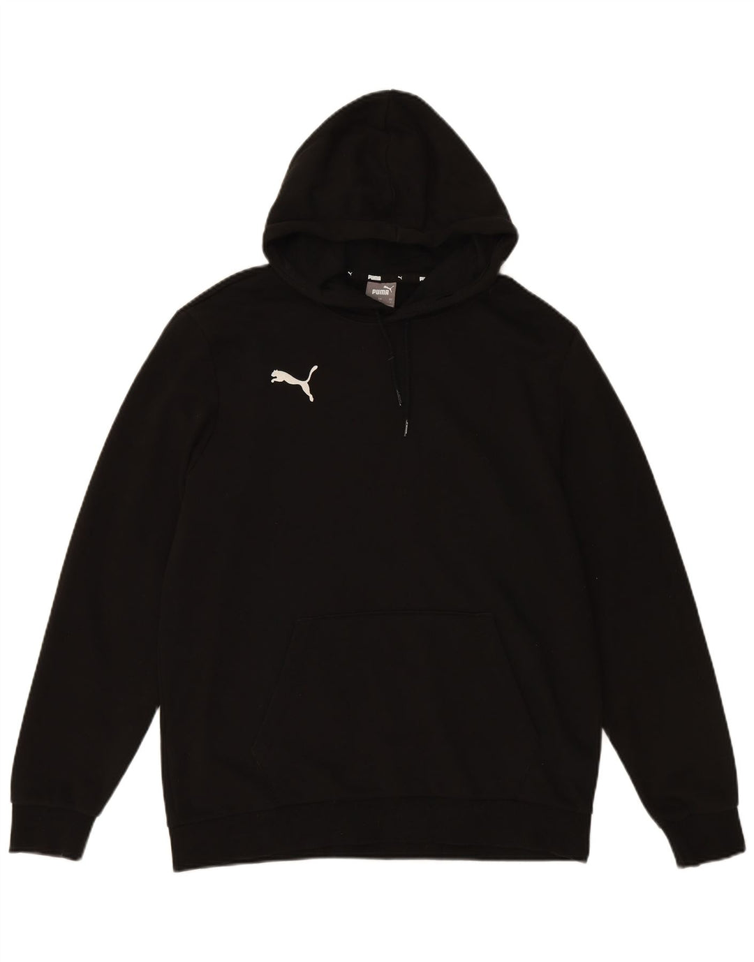 PUMA Herren Kapuzenpullover, groß, schwarze Baumwolle