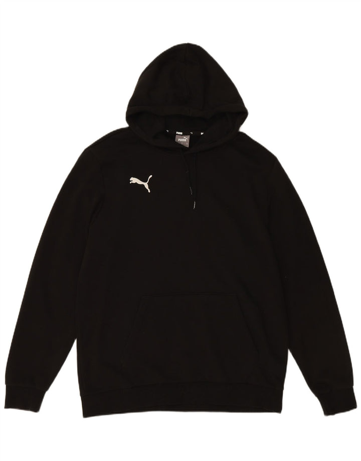PUMA Herren Kapuzenpullover, groß, schwarze Baumwolle
