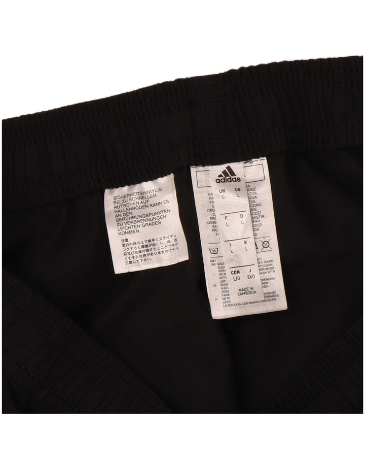 Adidas Herren Aeroready Trainingshose, groß, aus schwarzem Polyester