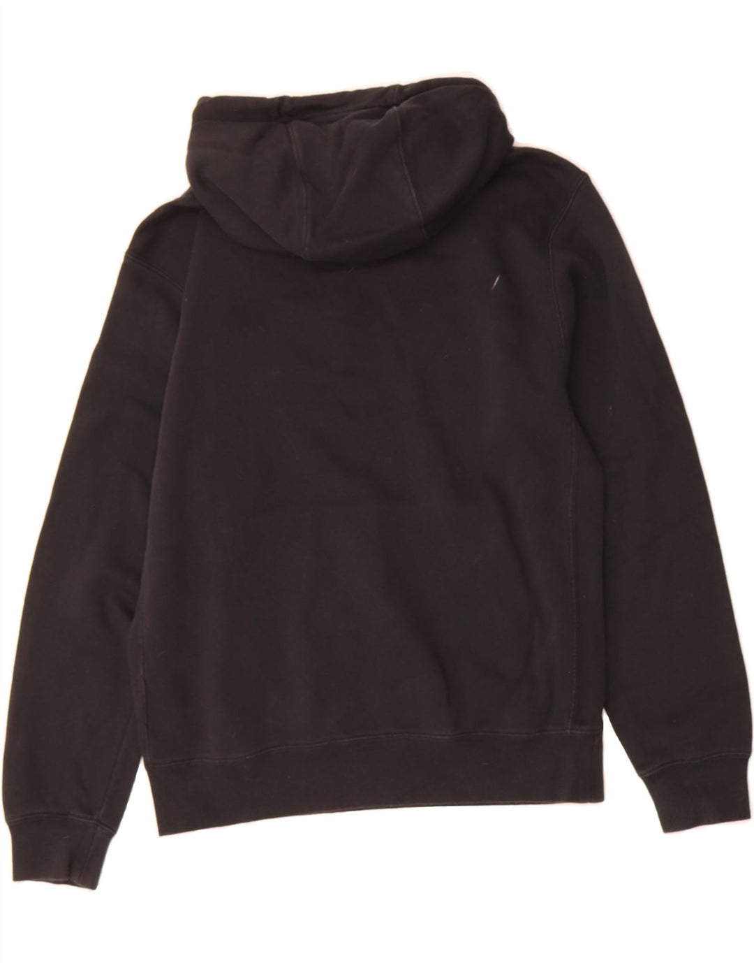 NIKE Mens Graphic Hoodie Jumper Small Black Cotton Vintage Nike and Second-Hand Nike from Messina Hembry 