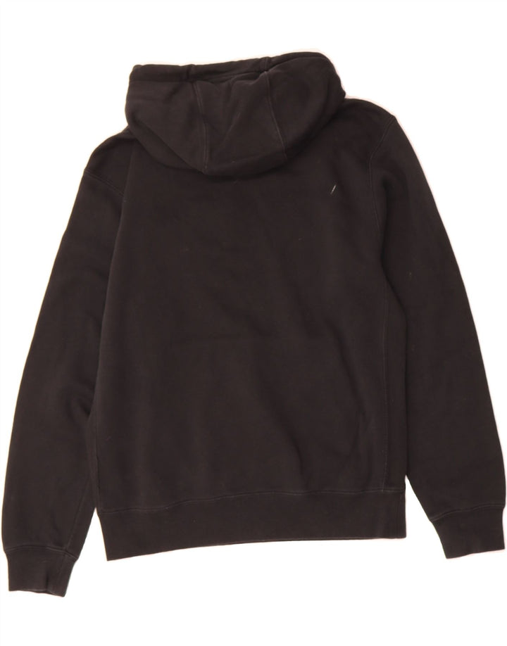 NIKE Mens Graphic Hoodie Jumper Small Black Cotton Vintage Nike and Second-Hand Nike from Messina Hembry 