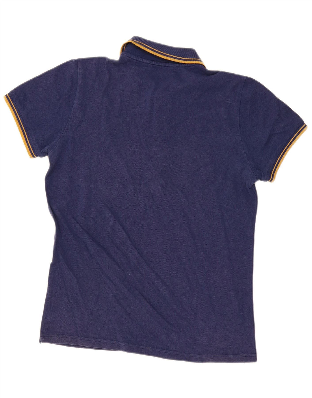 Kappa Herren-Poloshirt, mittelmarineblaue Baumwolle