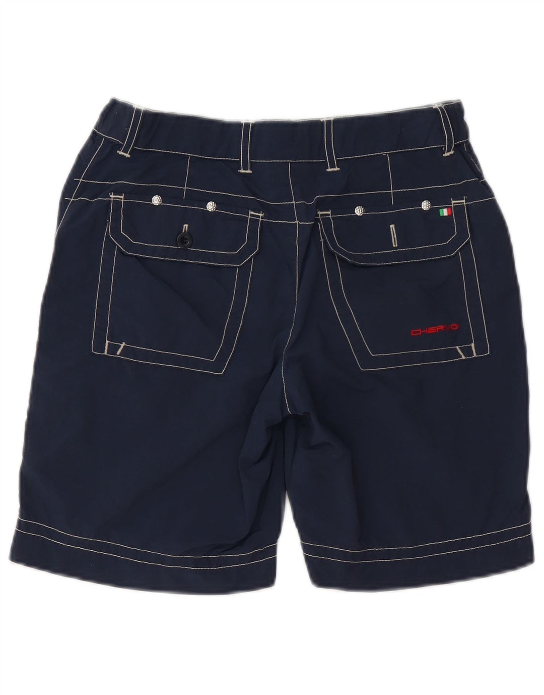 CHERVO Cargo-Shorts für Jungen, 11–12 Jahre, Größe L, W26, Marineblau, Polyamid