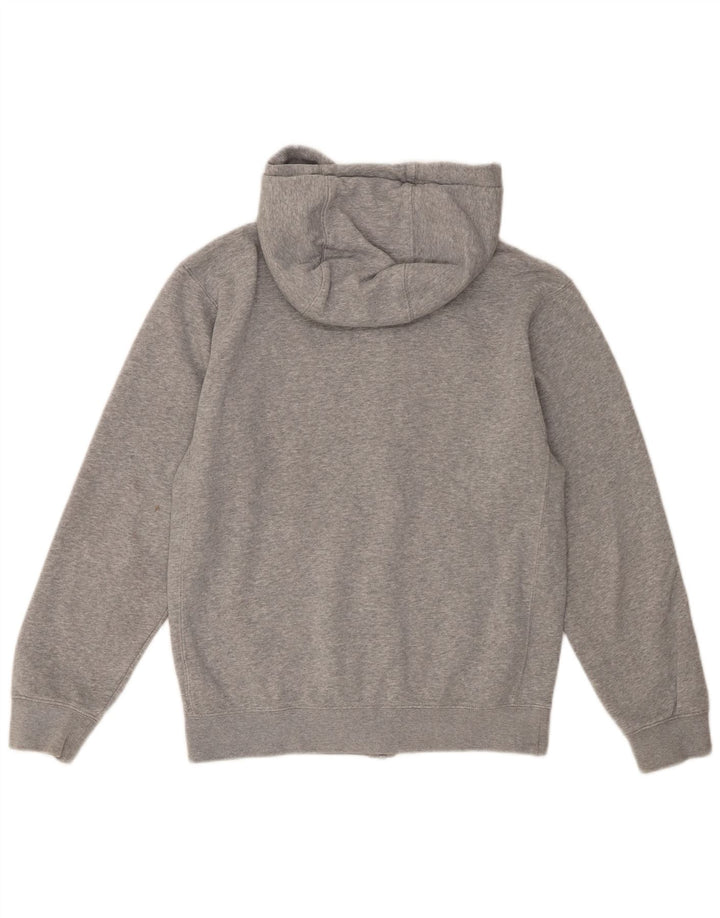 Nike Herren-Kapuzenpullover mit Reißverschluss, XS, graue Baumwolle
