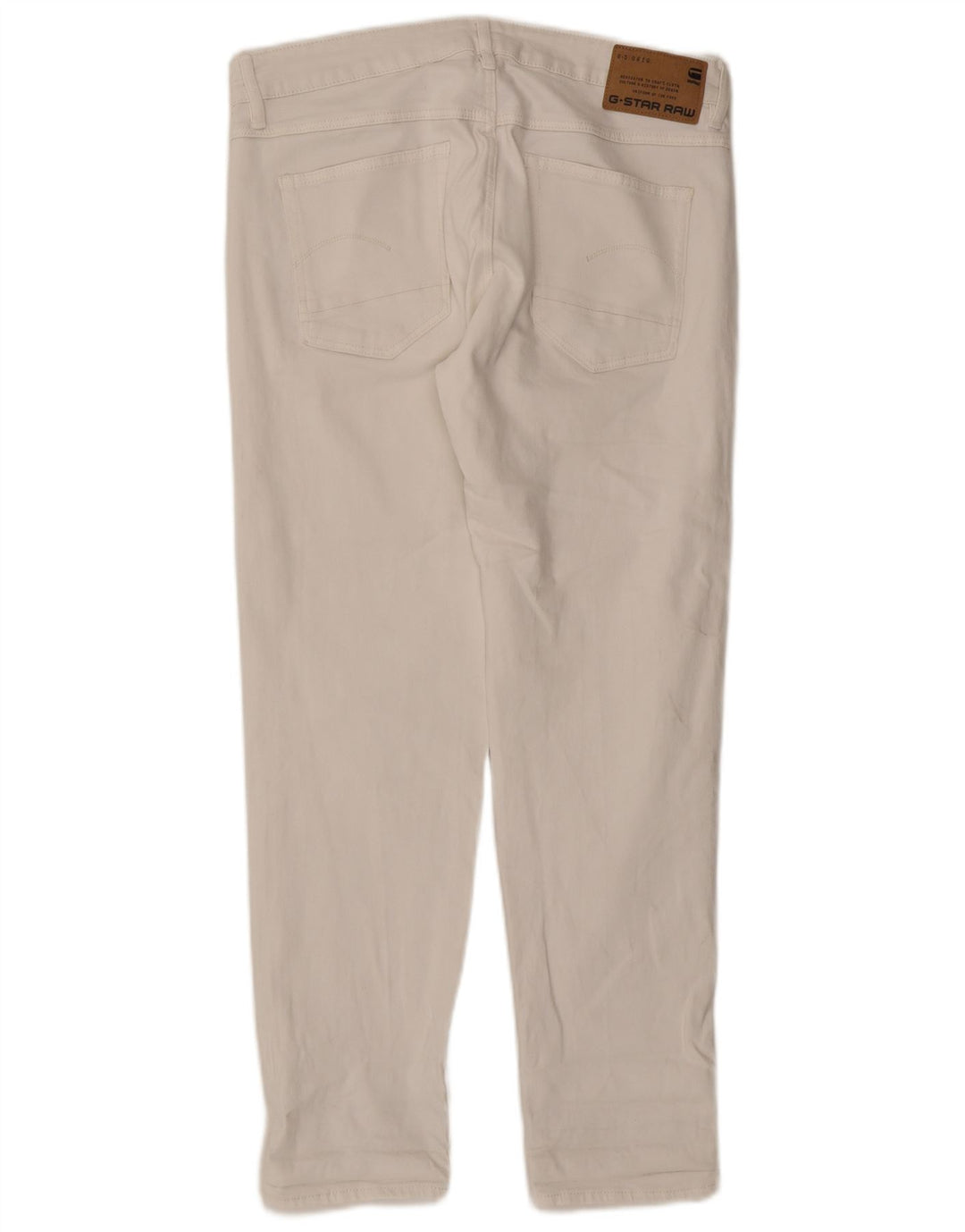 G-STAR Damen Slim Jeans W29 L29 Weiße Baumwolle