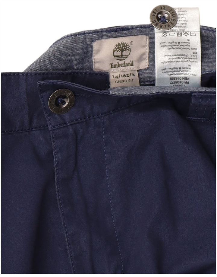 TIMBERLAND Slim Chino-Hose für Jungen, 13–14 Jahre, Größe S, W28, L28, Marineblau