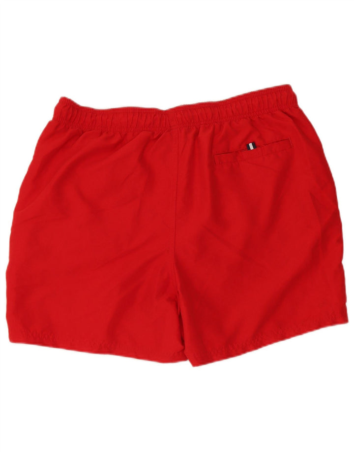 Marks & Spencer Herren-Badeshorts, groß, rot, Polyester