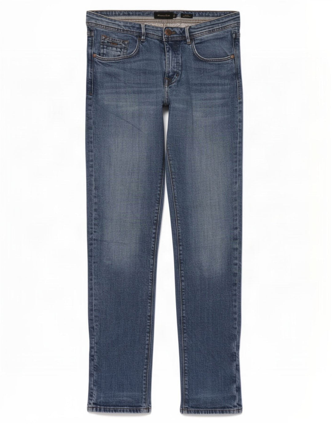 Massimo Dutti Herren Slim Jeans EU 40 Medium W31 L32 Blau