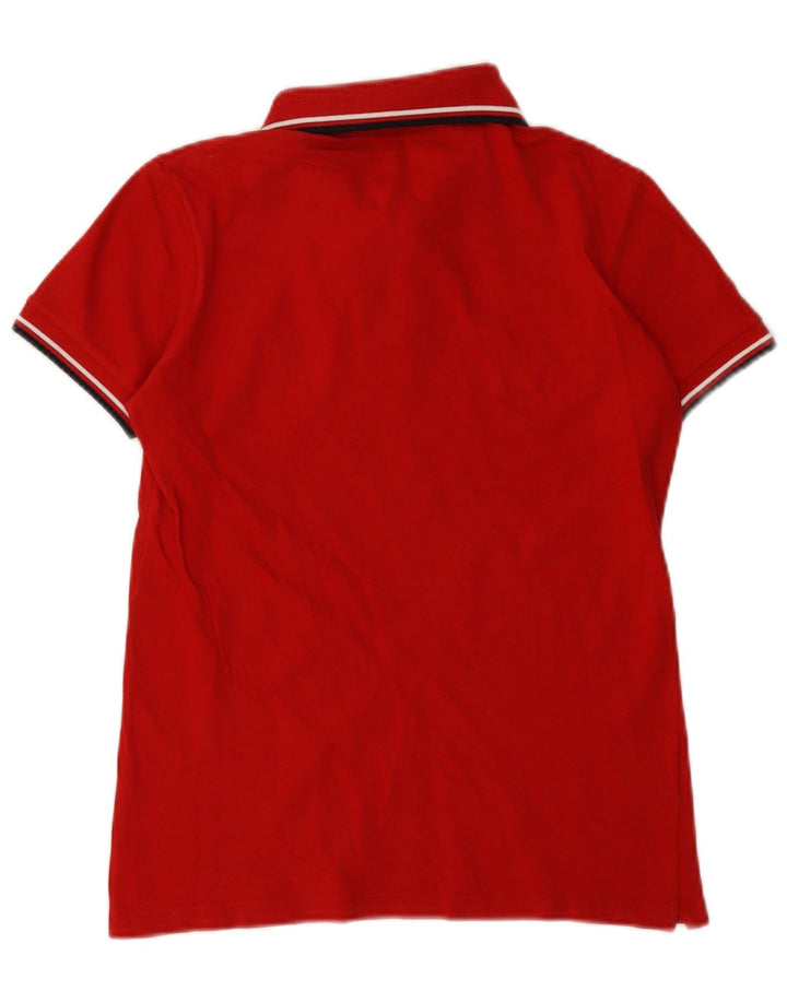 Fred Perry Herren-Poloshirt, klein, rote Baumwolle
