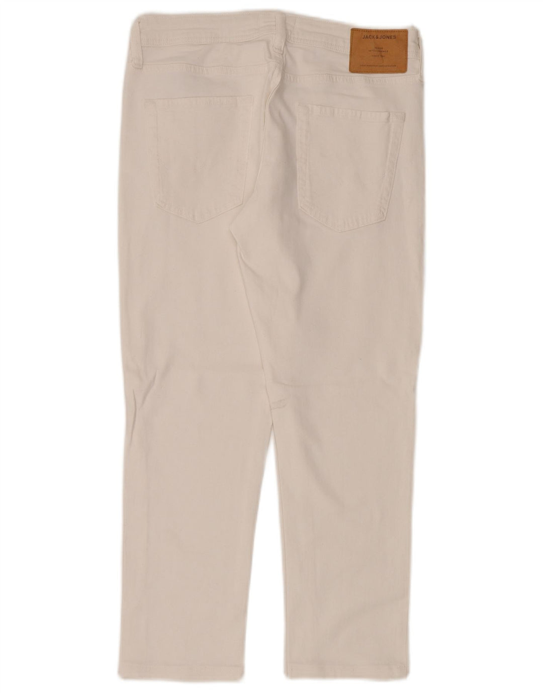 Jack & Jones Herren Slim Jeans W30 L26 Weiße Baumwolle