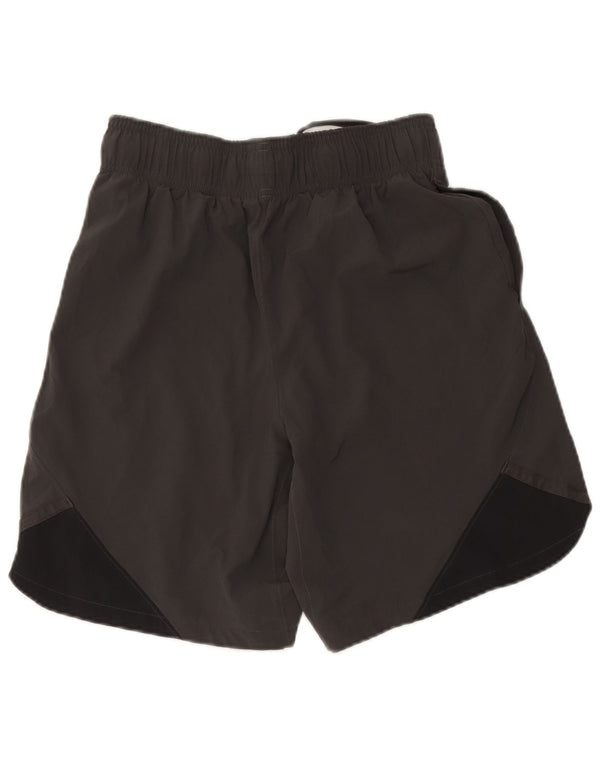 Under Armour Damen Graphic Sport Shorts UK 12 Mittelgrauer Farbblock