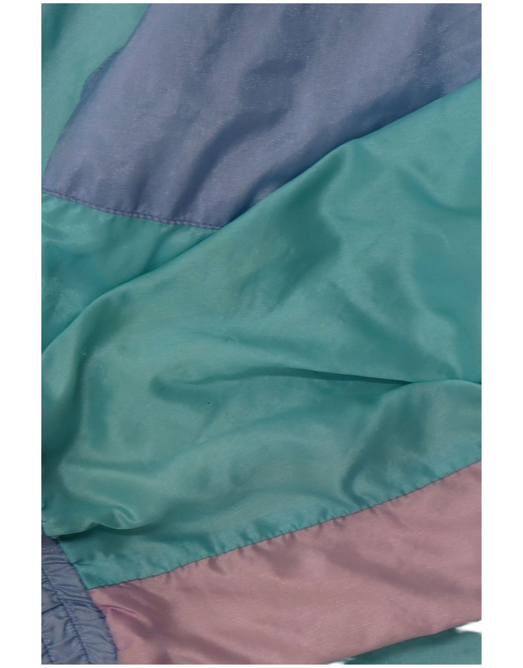 VINTAGE Herren-Trainingsanzug-Oberteil, Jacke, XL, Blau, Farbblock