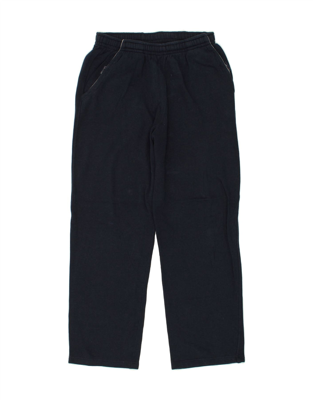 CHAMPION Mens Tracksuit Trousers Large Navy Blue Cotton | Vintage Champion | Thrift | Second-Hand Champion | Used Clothing | Messina Hembry 