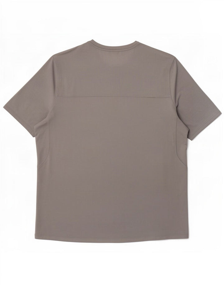 Reebok Herren T-Shirt Top Large Grau Polyester